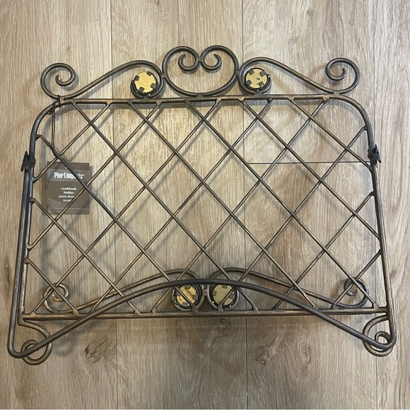 Pier 1 Imports Cookbook Magazine Holder - Picture 3 of 5